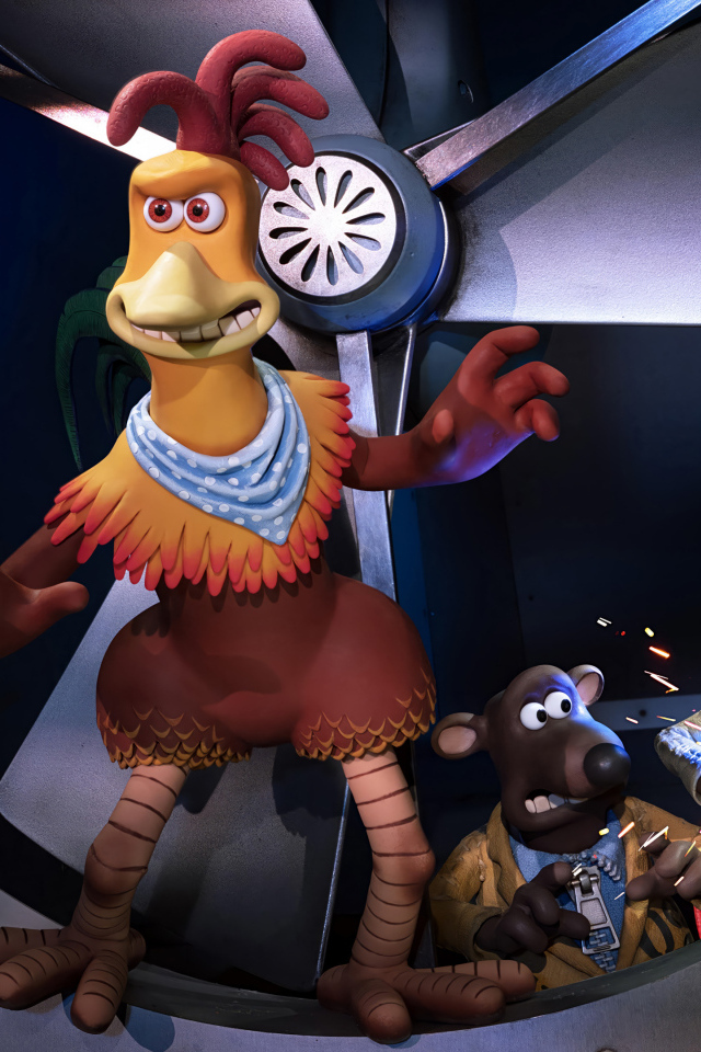 Персонажи мультфильма Побег из курятника 2