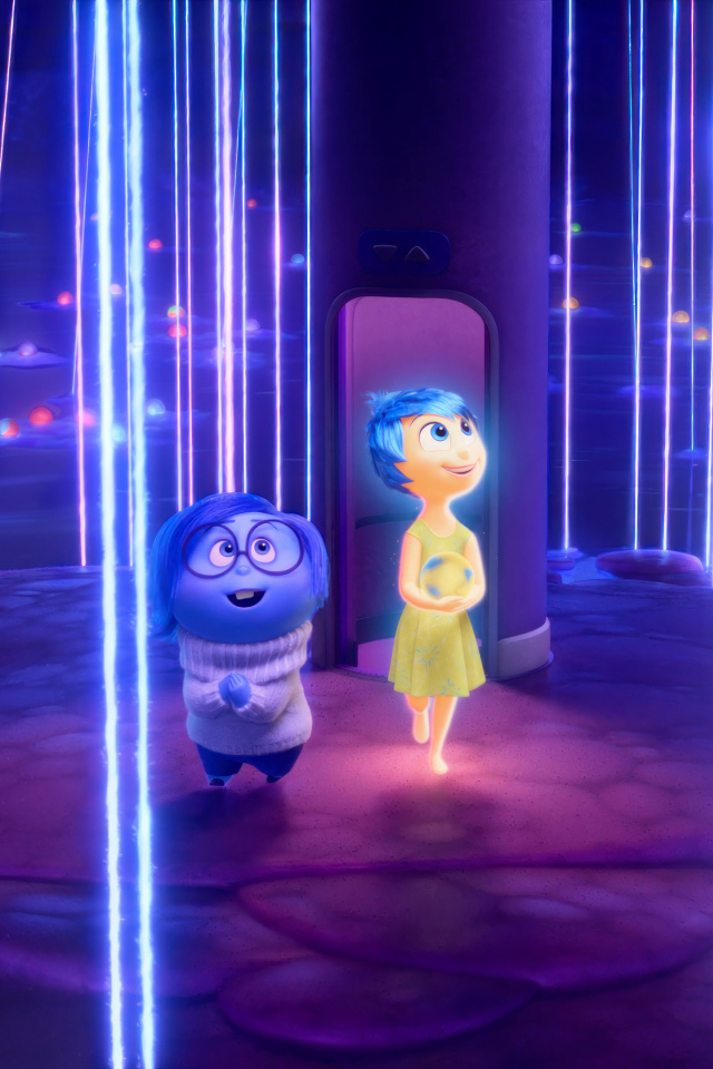 Персонажи Радость и Печаль из нового мультфильма Головоломка 2