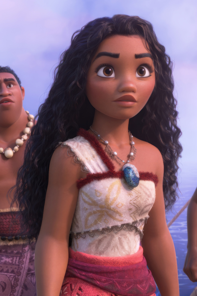 Персонажи нового мультфильма Моана 2, 2024