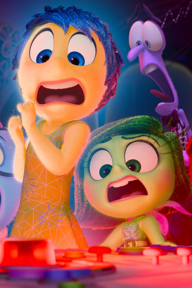 Персонажи нового мультфильма Головоломка 2, 2024