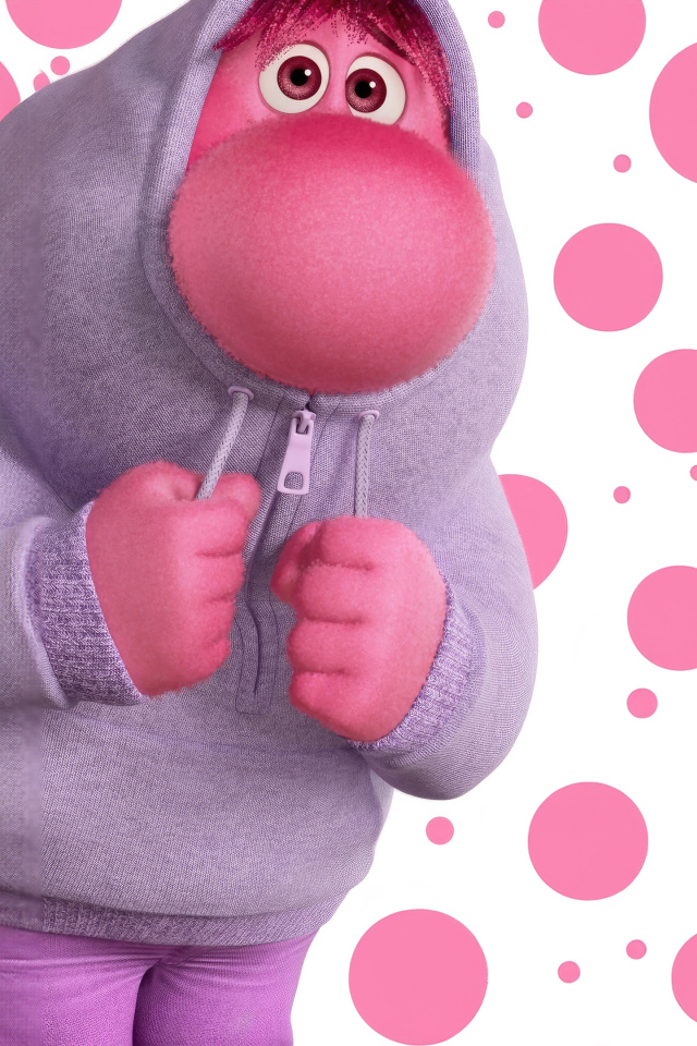 Милый персонаж Смущение из мультфильма Головоломка 2