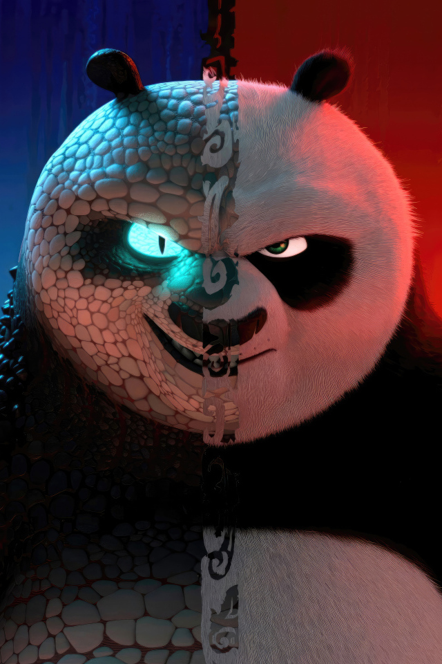 Добрая и злая сторона По мультфильм Кунг-фу панда 4