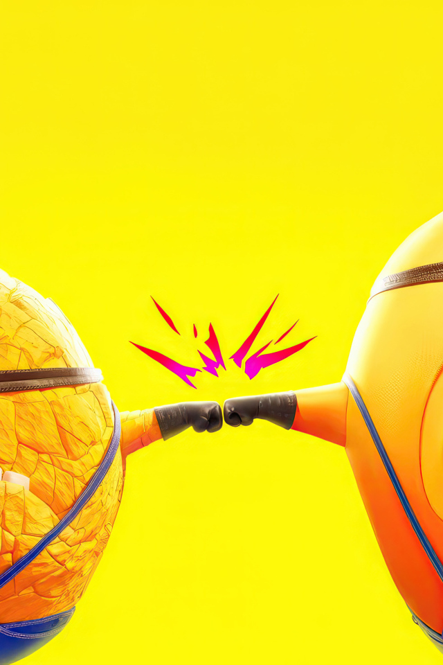 Два миньона из мультфильма  Гадкий я 4, 2024