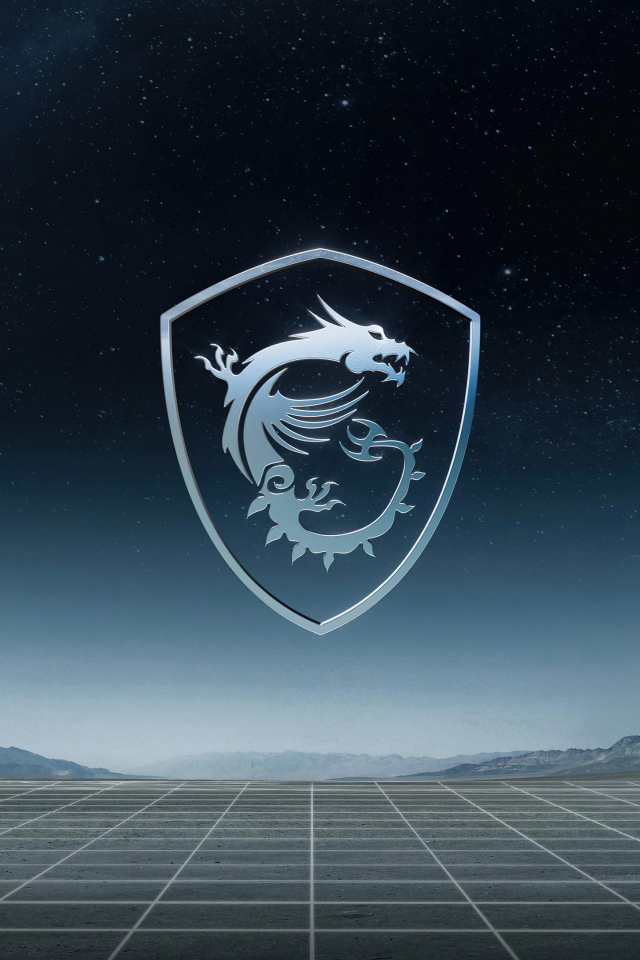 Поле с квадратами для логотипа msi