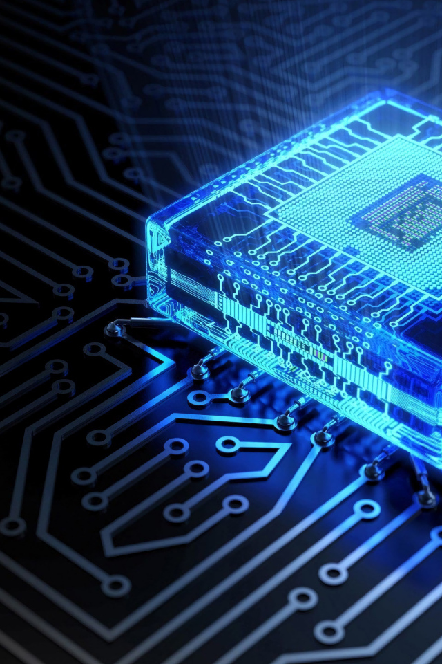 Неоновый чипсет на плане