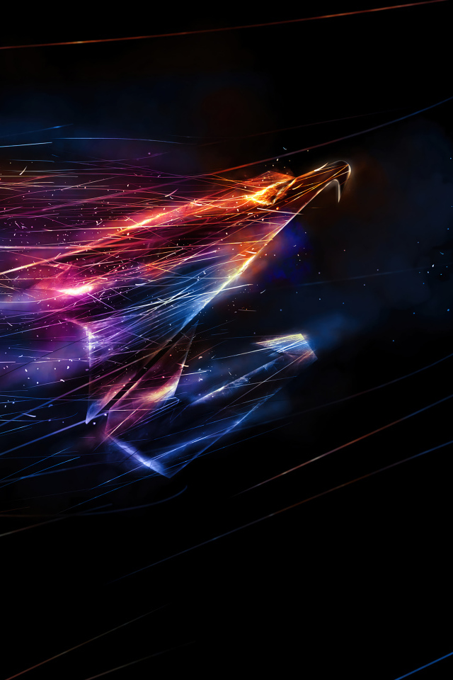 Неоновый логотип компании aorus gigabyte