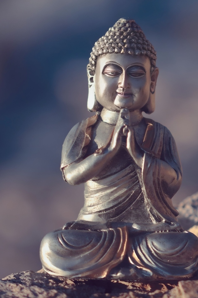 Статуэтка Будды крупным планом