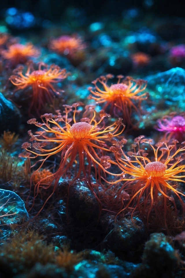 Фантастические растения подводного мира