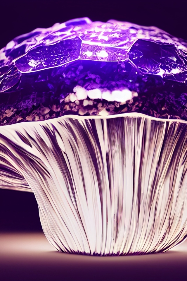 Большой кристальный гриб 