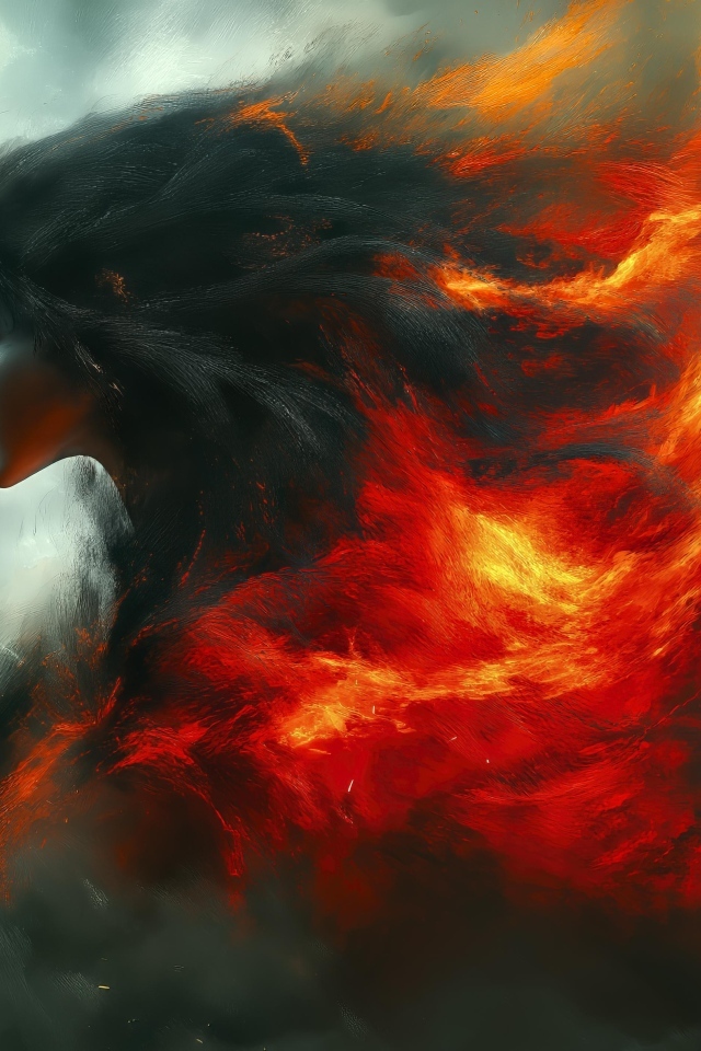 Девушка с огненными волосами