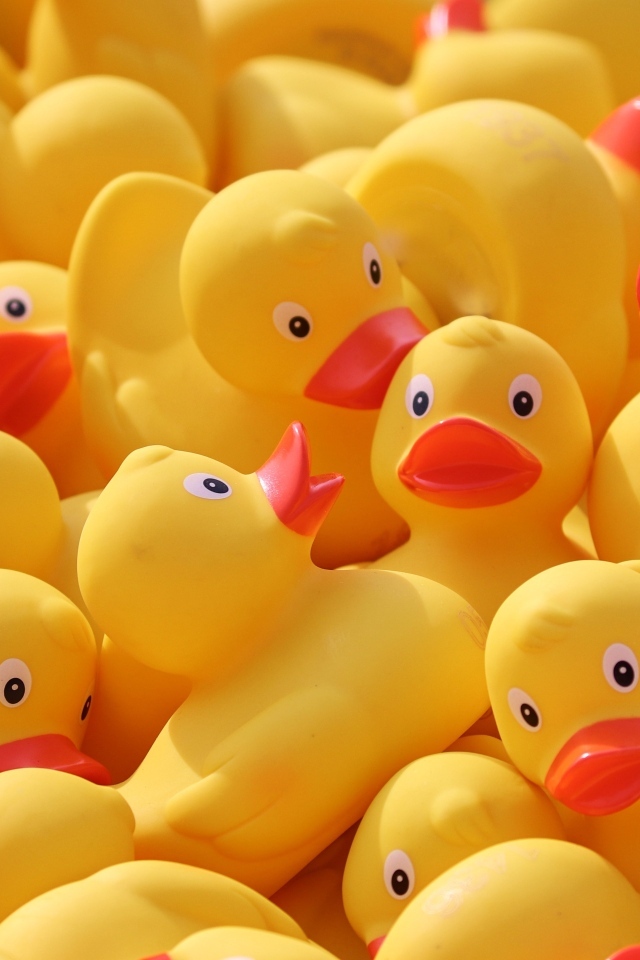 Резиновые желтые уточки 