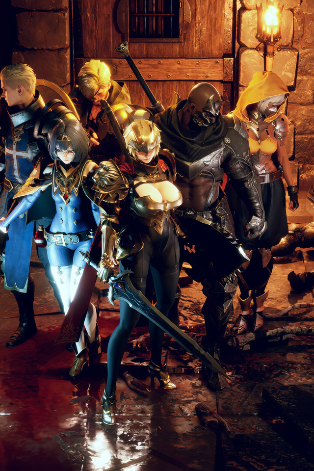 Персонажи компьютерной игры Dungeon Stalkers, 2024