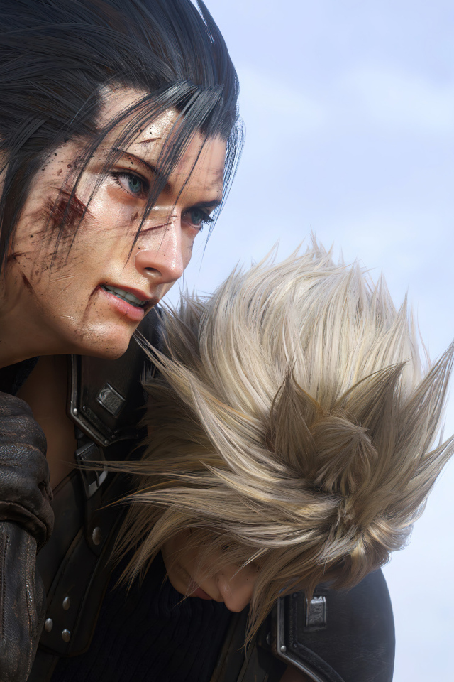 Персонажи компьютерной игры Final Fantasy 7 Rebirth