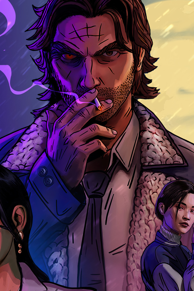 Персонажи новой компьютерной игры The Wolf Among Us 2
