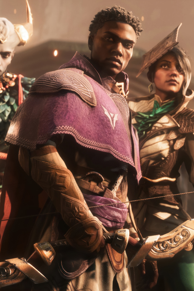 Персонажи новой видео игры Dragon Age: The Veilguard, 2024