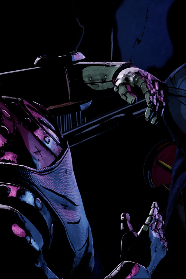 Кадр компьютерной игры The Wolf Among Us 2