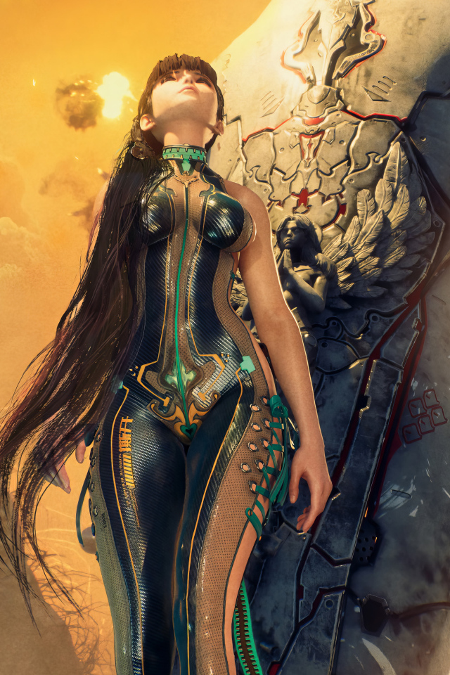 Девушка персонаж компьютерной игры Stellar Blade, 2024