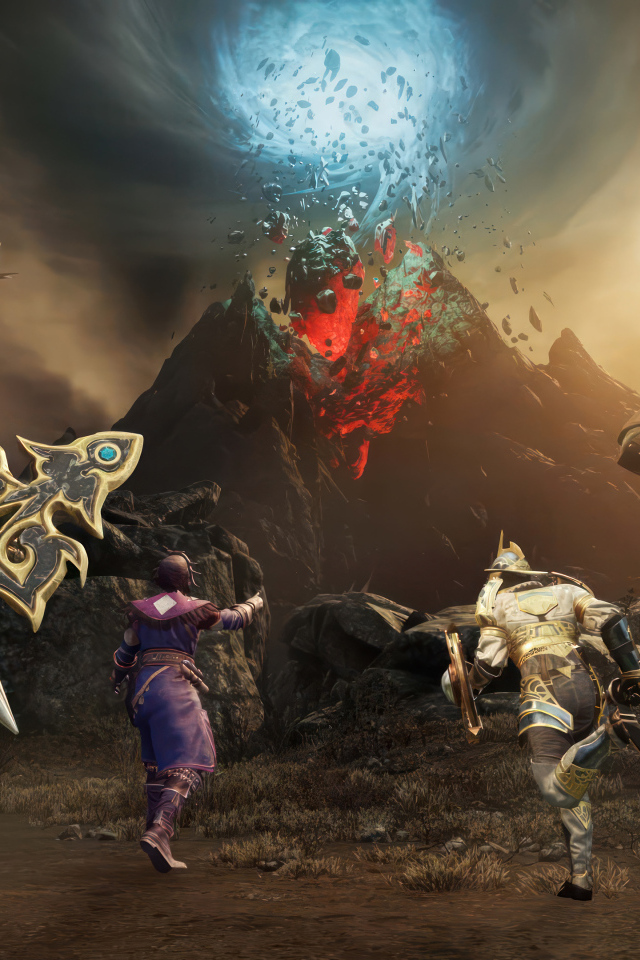 Дыра в небе в компьютерной игре New World: Aeternum, 2024