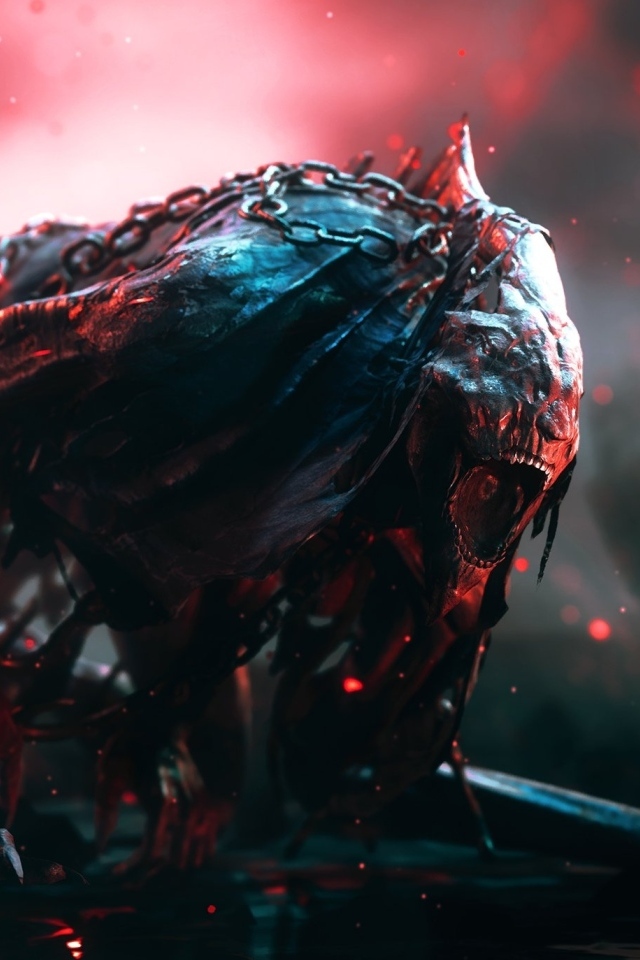 Монстр из компьютерной игры The Thaumaturge