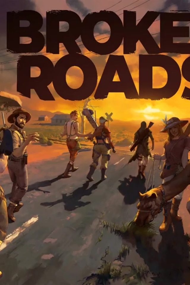 Постер новой компьютерной игры Broken Roads