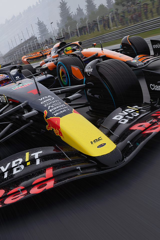 Гоночный автомобиль в видео игре F1 24