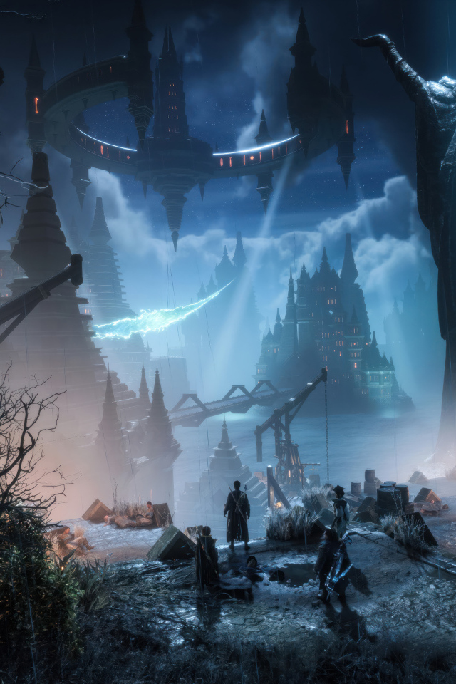 Виртуальный город в игре Dragon Age: The Veilguard, 2024