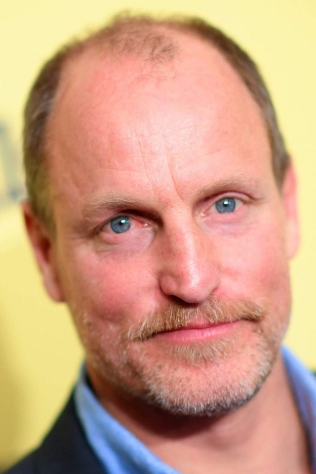 Актер Вуди Харрельсон крупным планом