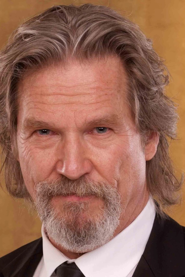 Голубоглазый мужчина актер Джефф Бриджес