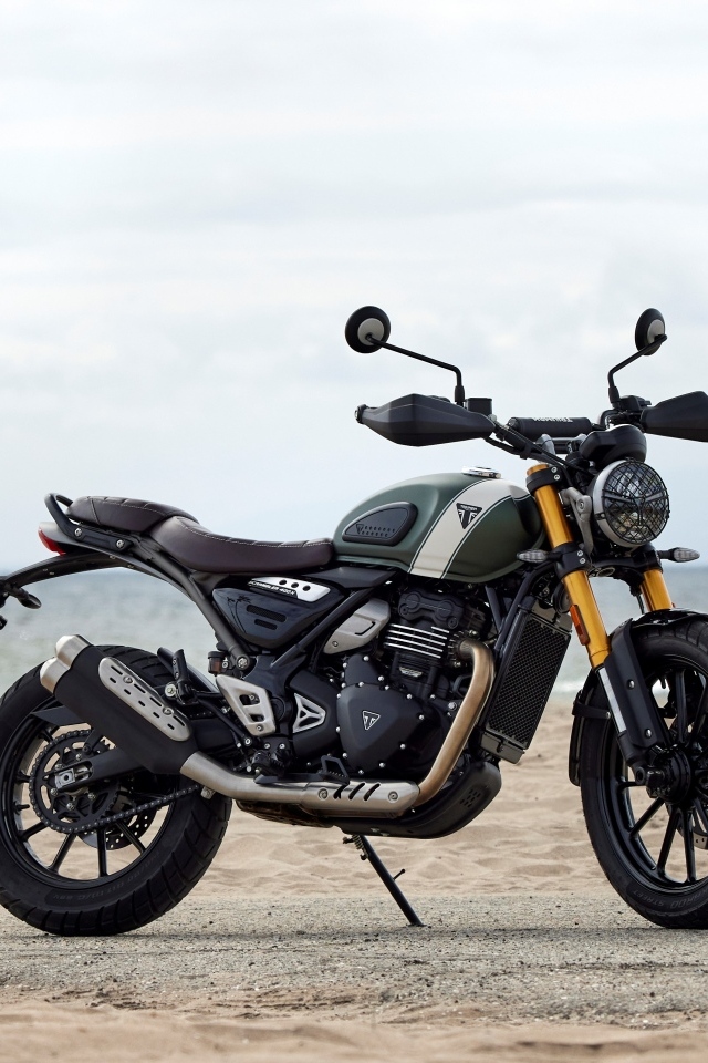 Мотоцикл triumph scrambler 400 x 2024 года