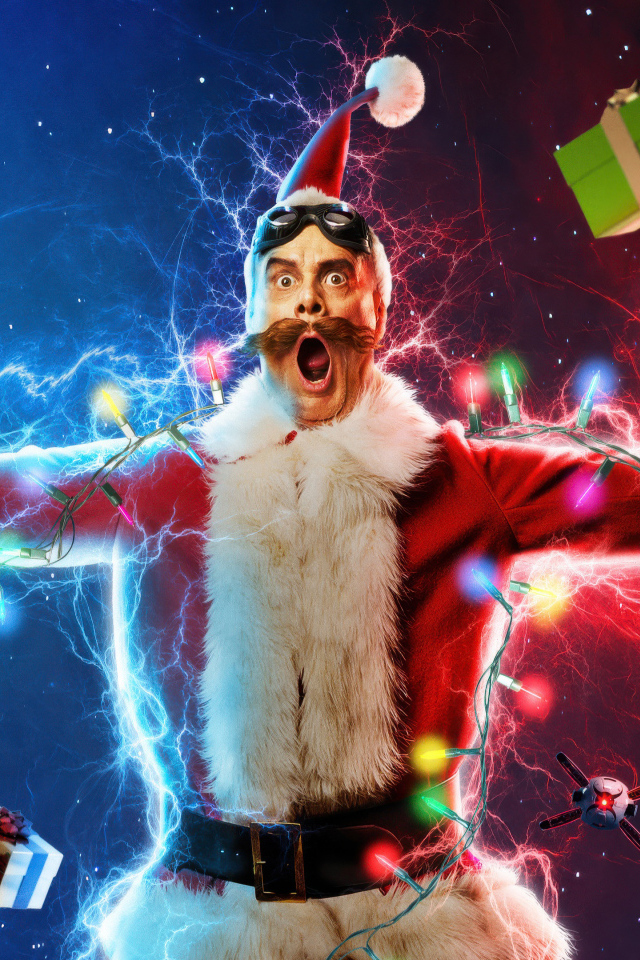 Актер Джим Керри в новом фильме Соник 3 в кино