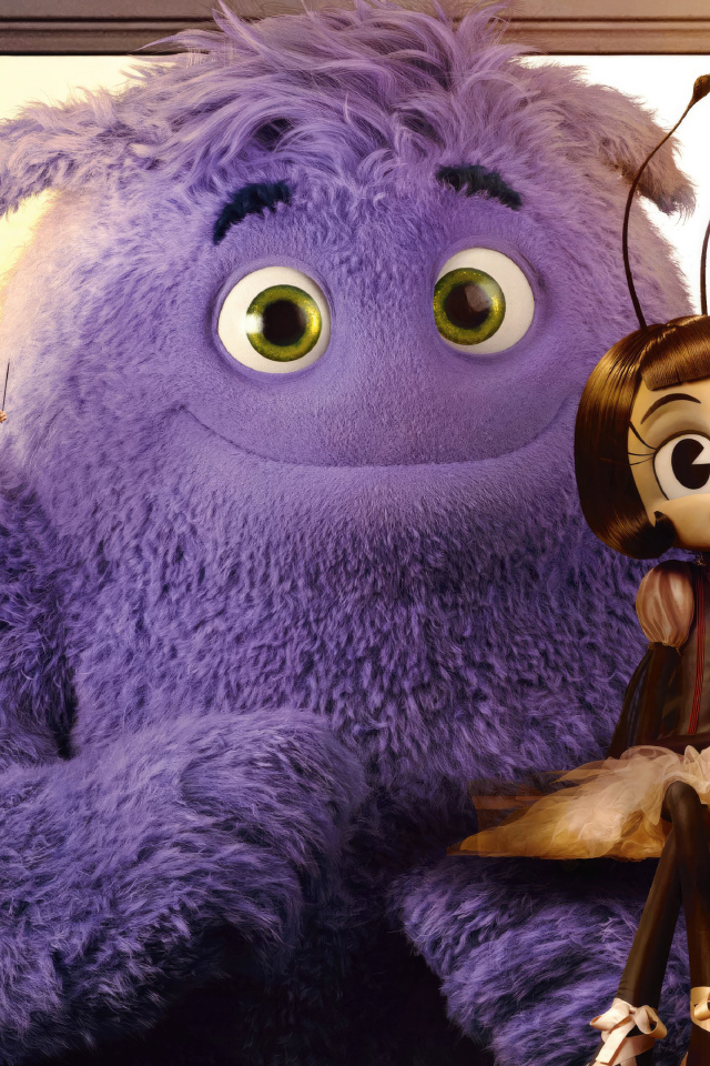 Яркий постер новой комедии Воображаемые друзья (IF), 2024