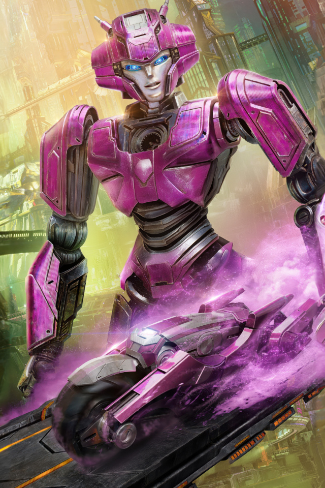 Персонаж  Элита  нового фильма Трансформеры: Начало, 2024