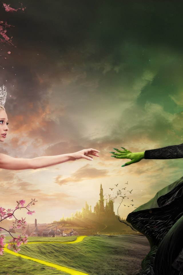 Глинда и Эльфаба  персонажи нового фильма Злая: Часть первая, 2024