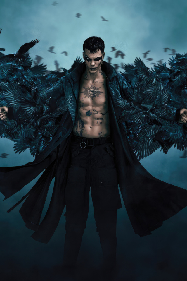 Герой с черными крыльями, фильм Ворон 2024