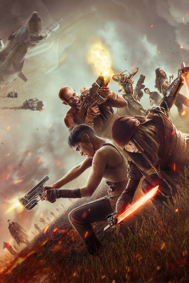 Постер нового фильма Мятежная Луна: Дарующая шрамы, 2024