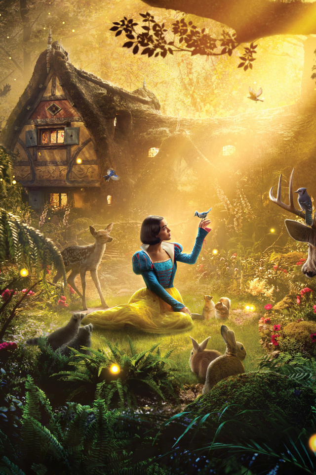 Кадр нового фильма Белоснежка, 2025