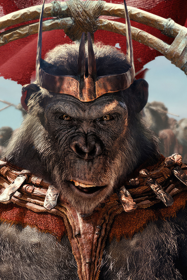 Король обезьян в новом фильме Планета обезьян: Новое царство