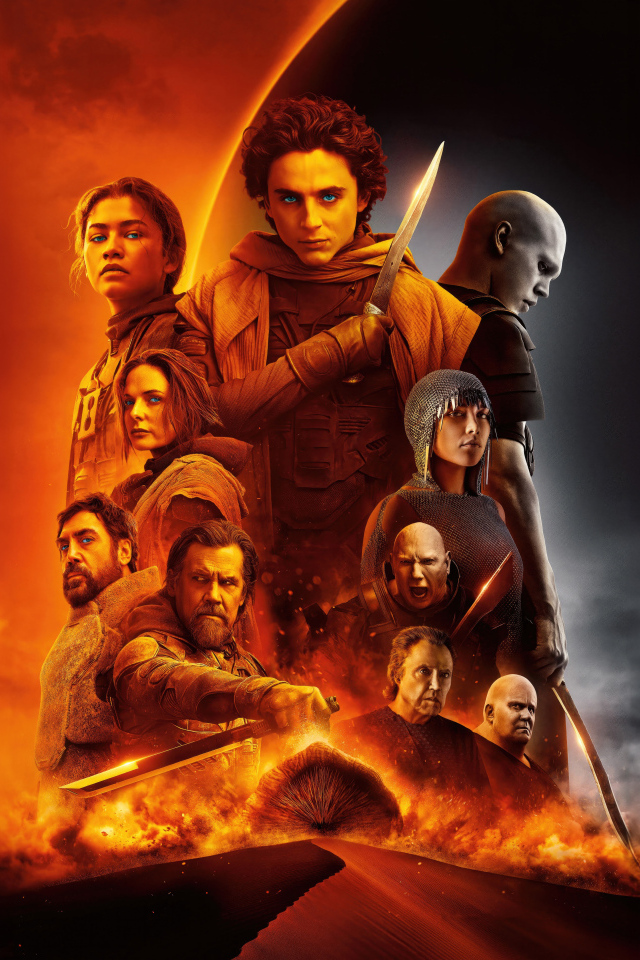 Главные персонажи нового фильма Дюна: Часть вторая