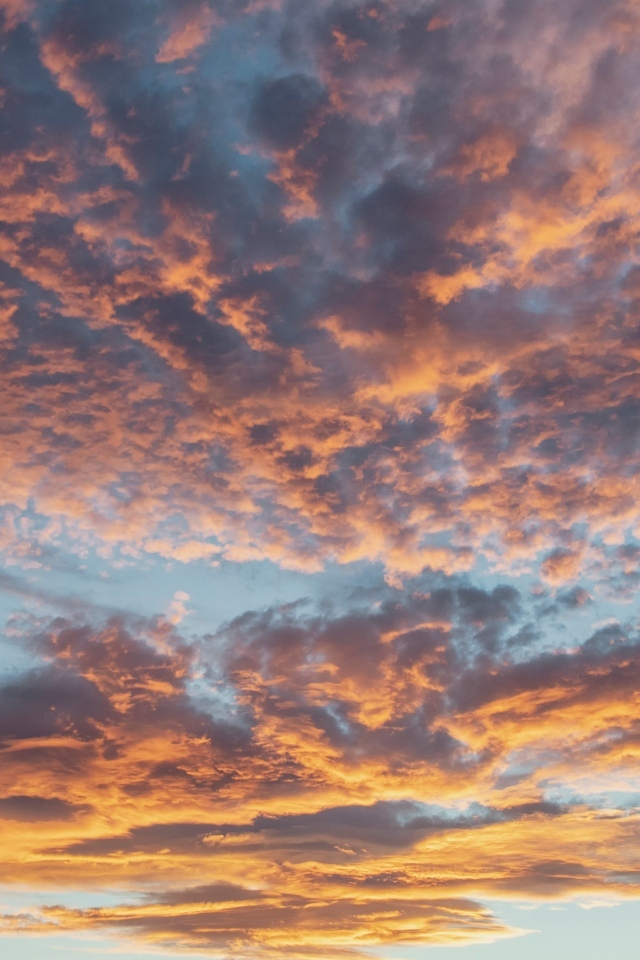 Густые темные облака в небе