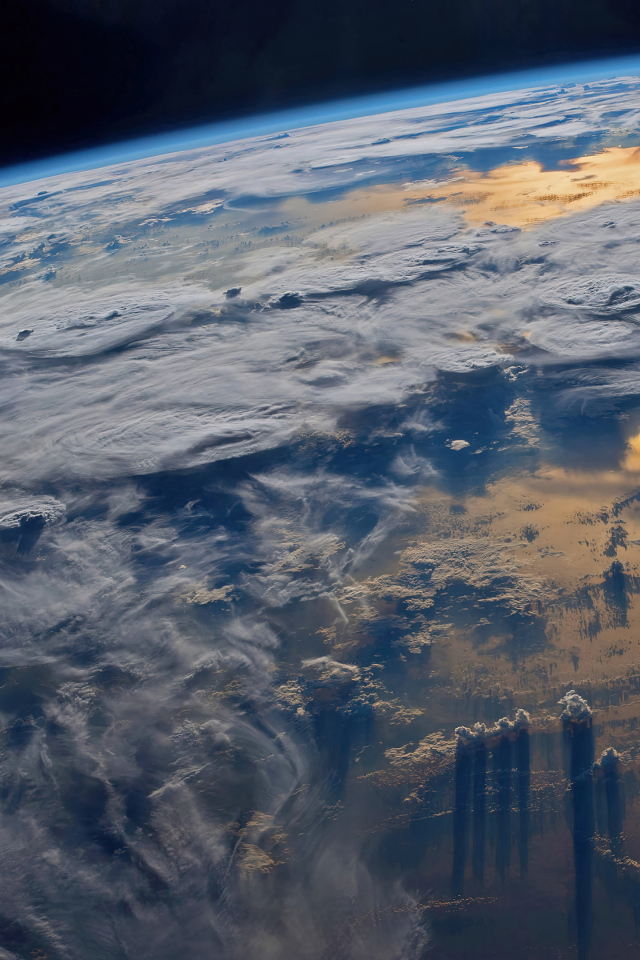 Поверхность планеты Земля крупным планом