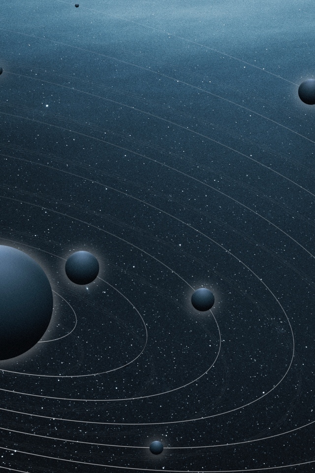 Траектория космической галактики