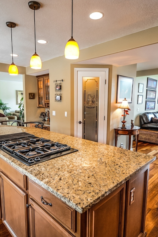 Большая гостиная  с кухней 