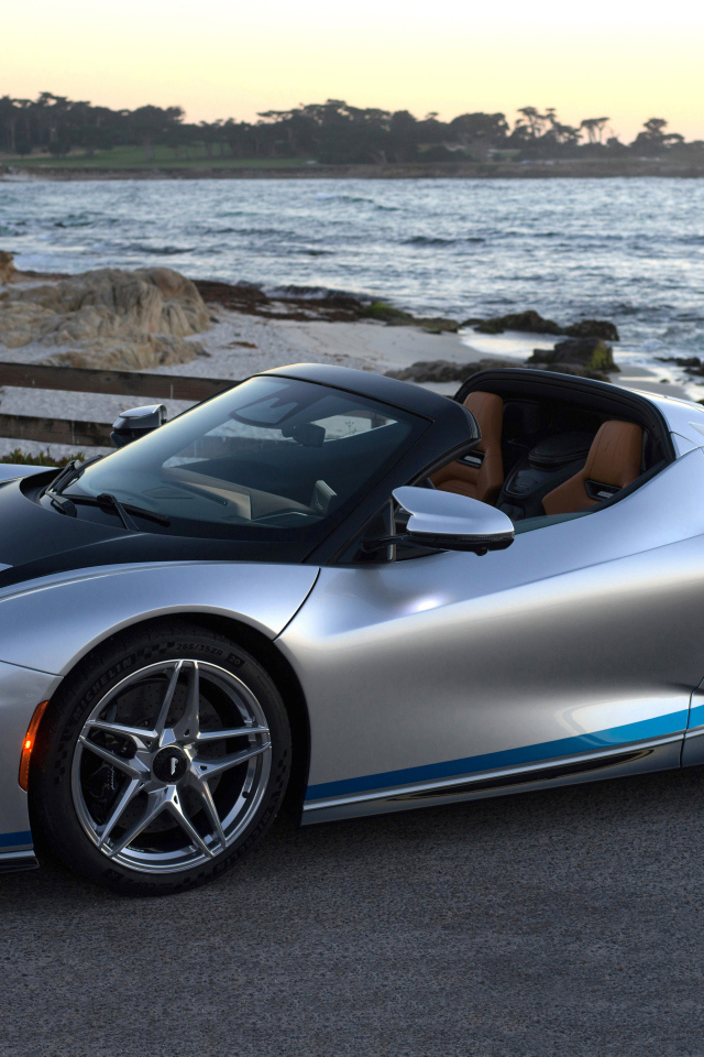 Гоночный автомобиль Pininfarina Battista Targamerica 2024 года