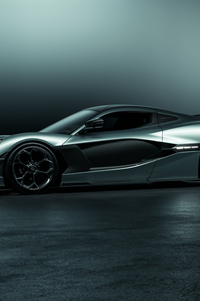 Автомобиль Rimac Nevera R 2024 года вид сбоку