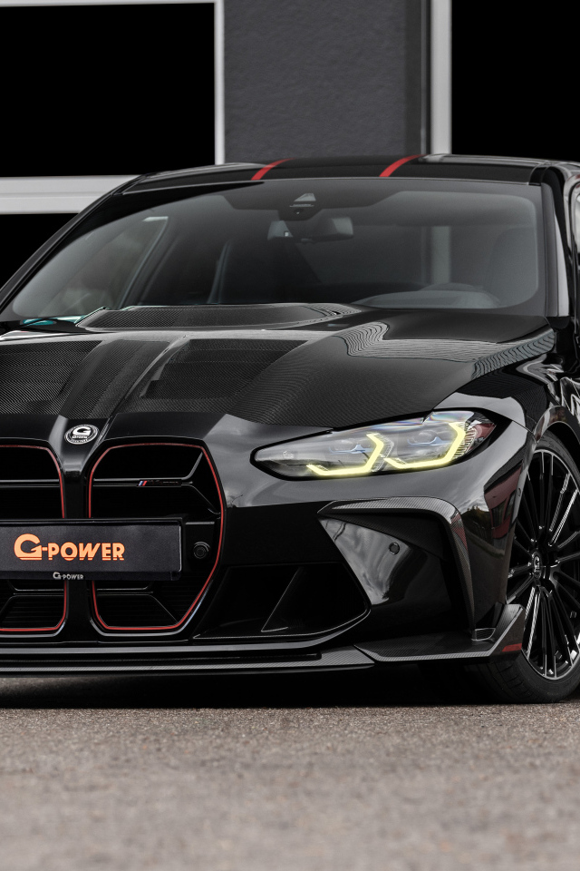 Черный автомобиль G-Power G4M CSL Bi-Turbo