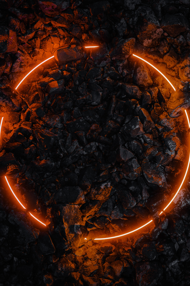 Огненный круг на черной золе