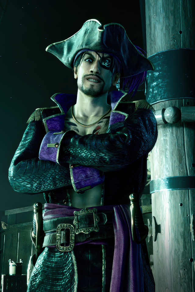 Пираты в компьютерной игре Like a Dragon: Pirate Yakuza in Hawaii