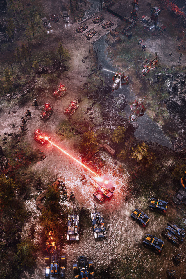 Кадр видео игры Tempest Rising