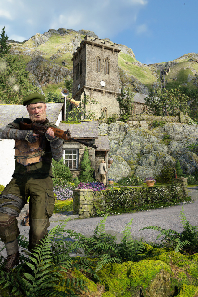 Кадр компьютерной игры Atomfall