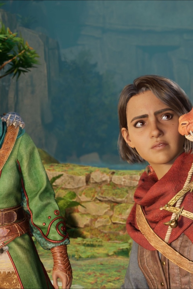 Кадр компьютерной игры Split Fiction